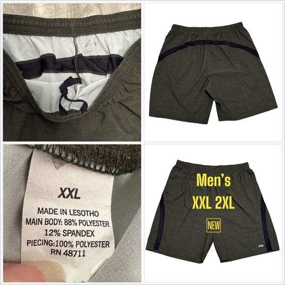 MTA Sport Shorts Mens Mta Sport Xxl 2xl Shorts Athletic Stretch